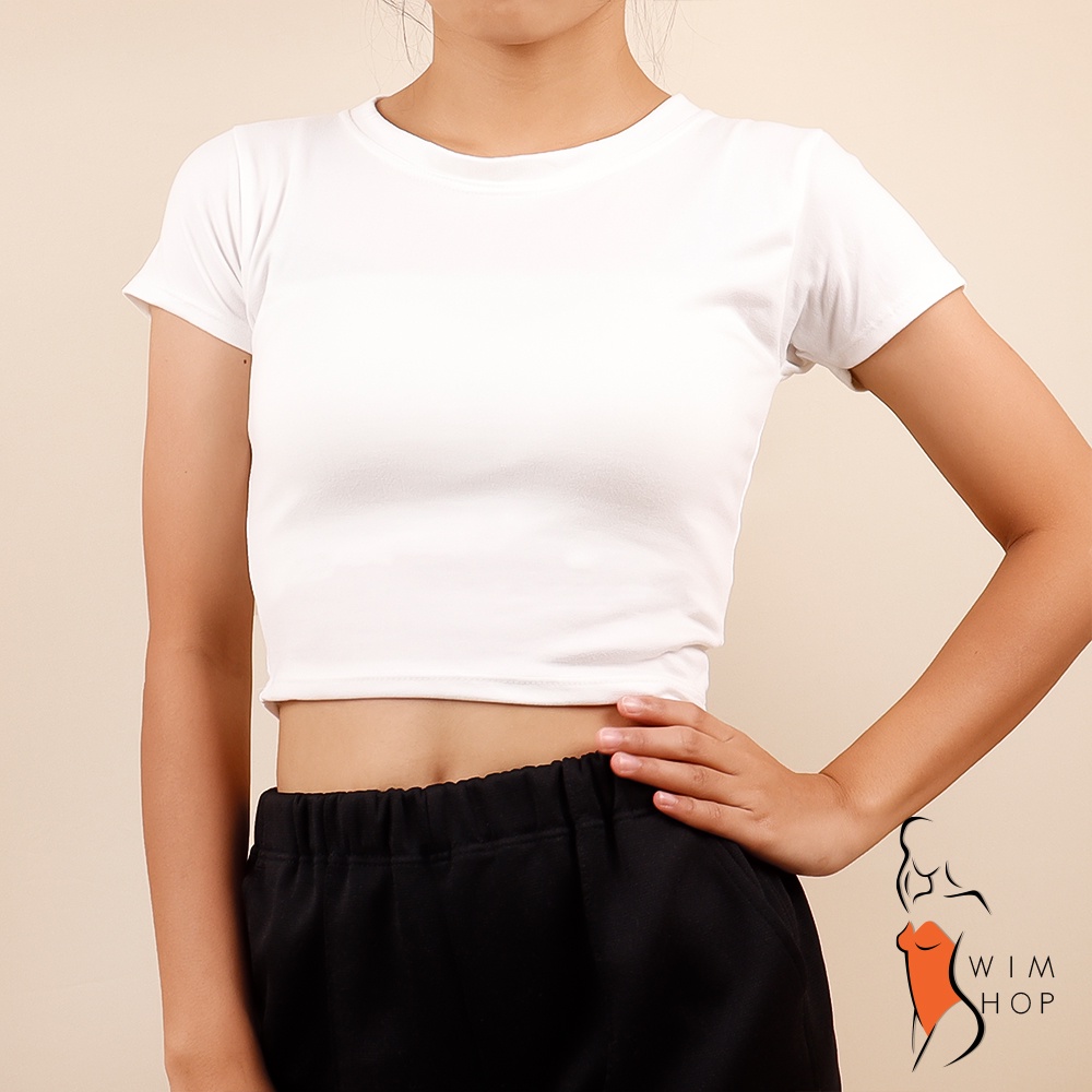 SS Solid Basic Croptop Earth Color Tops for Women | Shopee Philippines