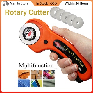 1pc 28mm Sewing Accessory Fabric Cutter, Leather Craft Circular Cut, Rotary  Cutter Blade DIY Sewing Tool For Patchwork
