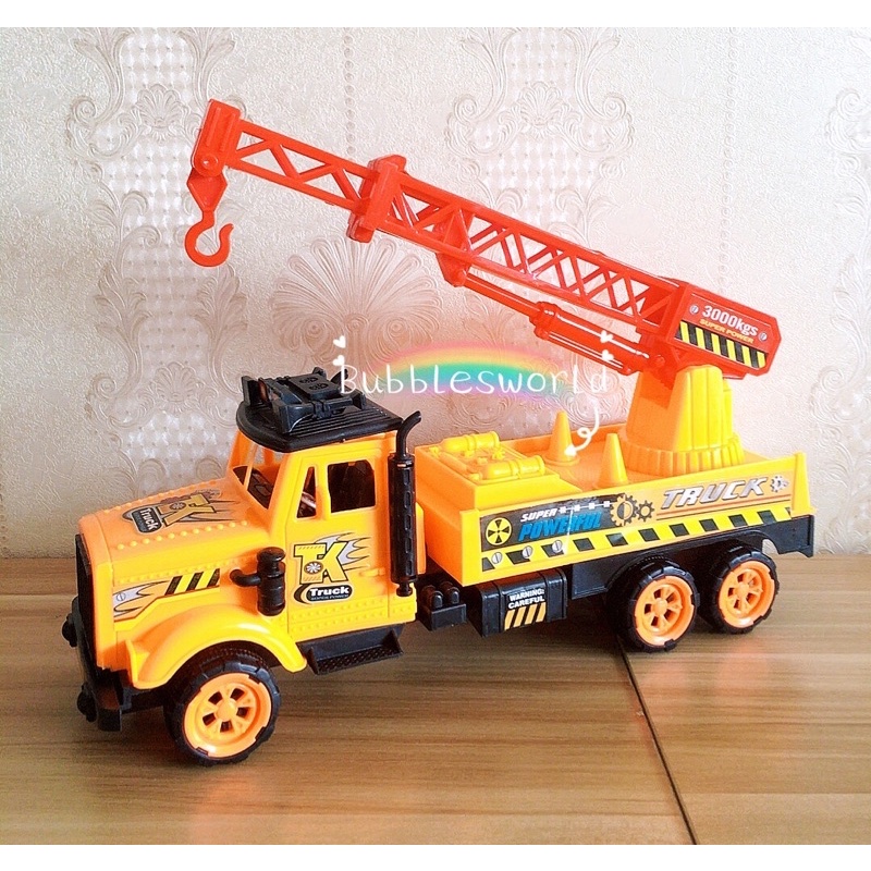 Crane Truck Friction Toy Car Big Size for Kids★12 days delivery Shopee Philippines