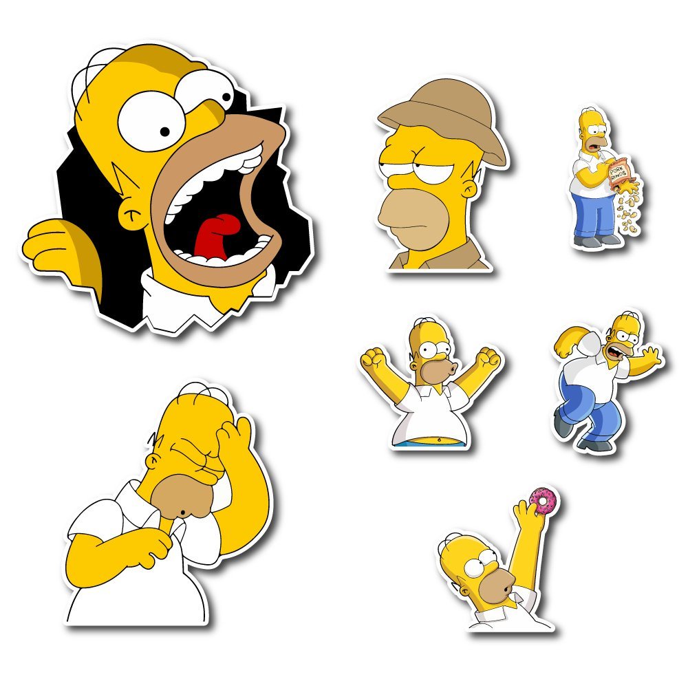 Tumblr WALL STICKER AESTHETIC LAPTOP HP HANDPHONE CASE the simpsons 1 ...