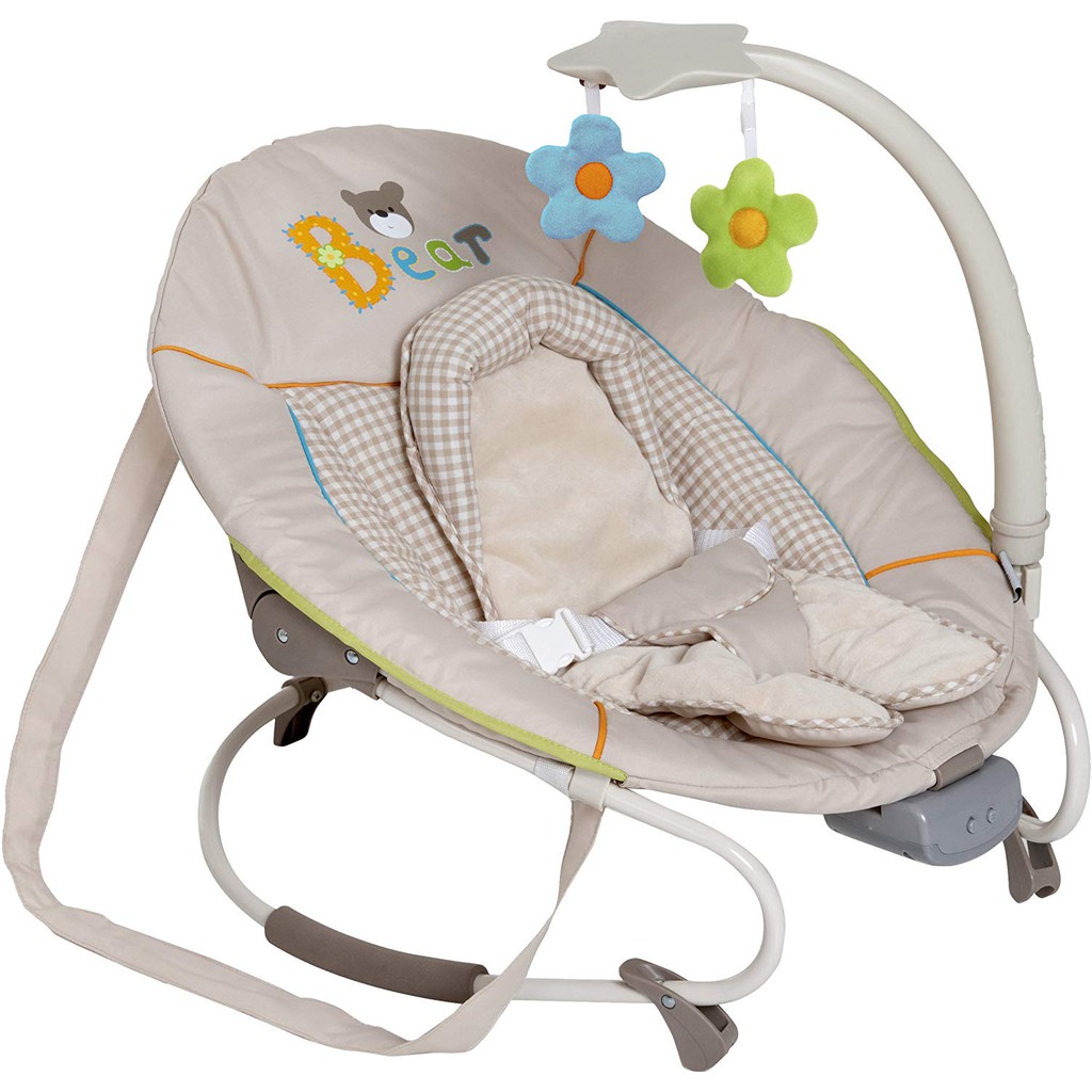 Hauck Leisure E Motion Bear Rocker for Baby Shopee Philippines