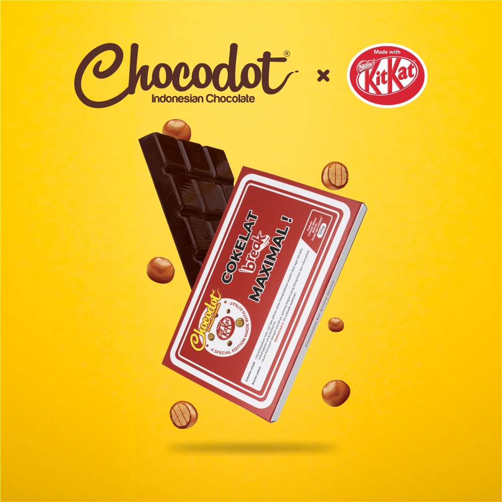 Chocodot Chocolate X KitKat 100g | Shopee Philippines