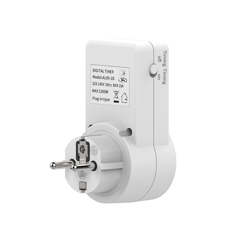 EU Plug Digital Countdown Timer Smart Control Plug-In Switch Socket ...