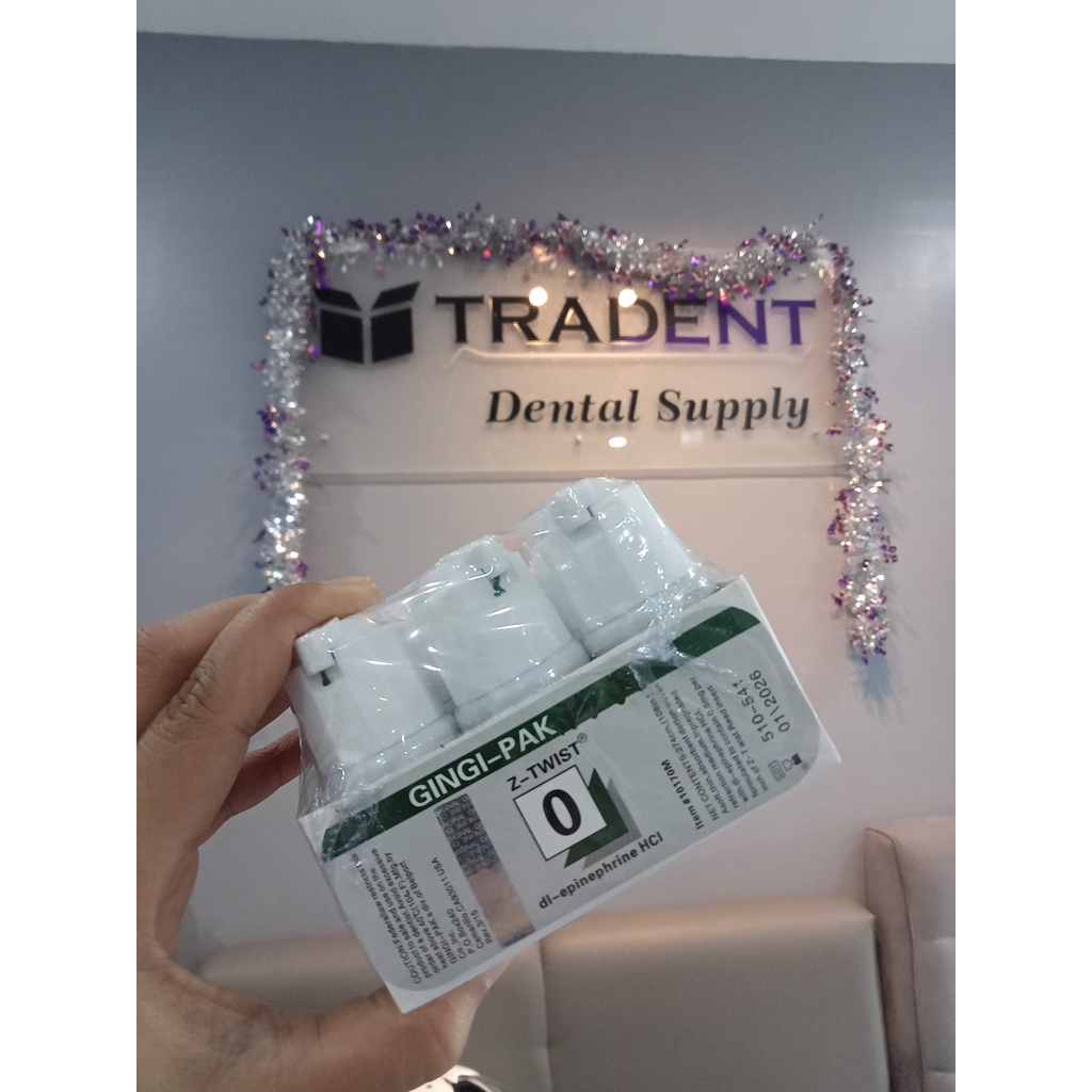 Retraction cord GingiPak Dental Gingival retraction cord 000