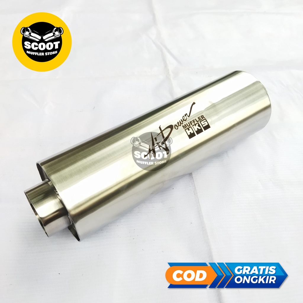 Resonator HKS HI POWER STAINLESS AVAILABLE MANUAL & MATIC Car Shopee Philippines