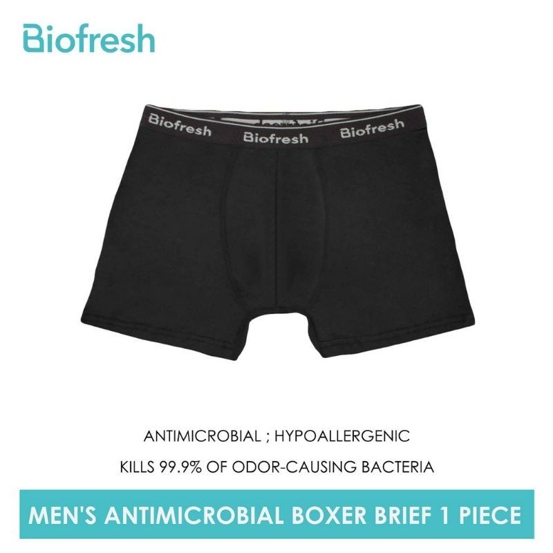 Buy Biofresh Men's Antimicrobial Cotton Bikini Brief 3 Pieces In A