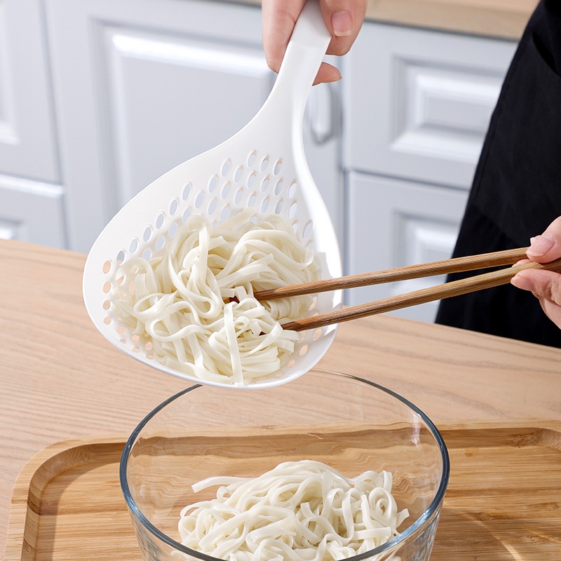 Plastic Large Colander Water Leaky Spoon Dumplings for Kitchen | Shopee ...