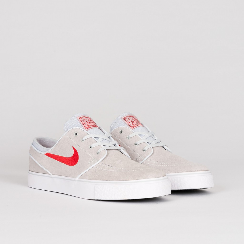 Nike SB Zoom Stefan Janoski Pure Platinum University Red