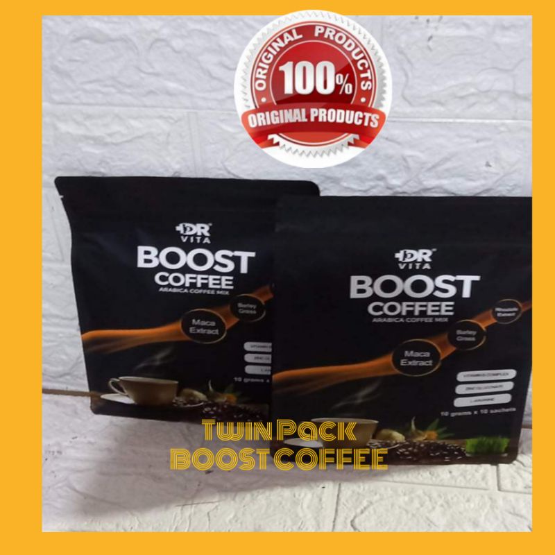 100original Dr Vita Boost Coffee With Maca Extract And Barley Twin Pack Shopee Philippines 1419