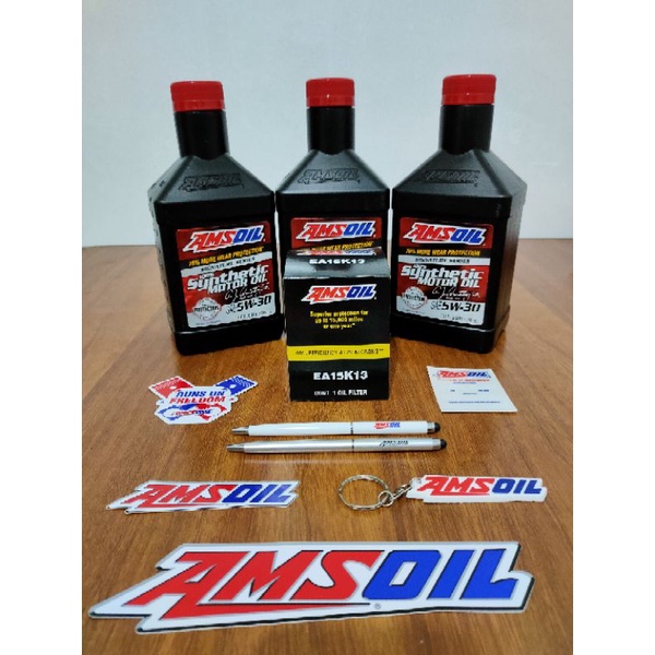 Kia Picanto Amsoil Engine Oil & Filter Package 100 Fully Synthetic(w