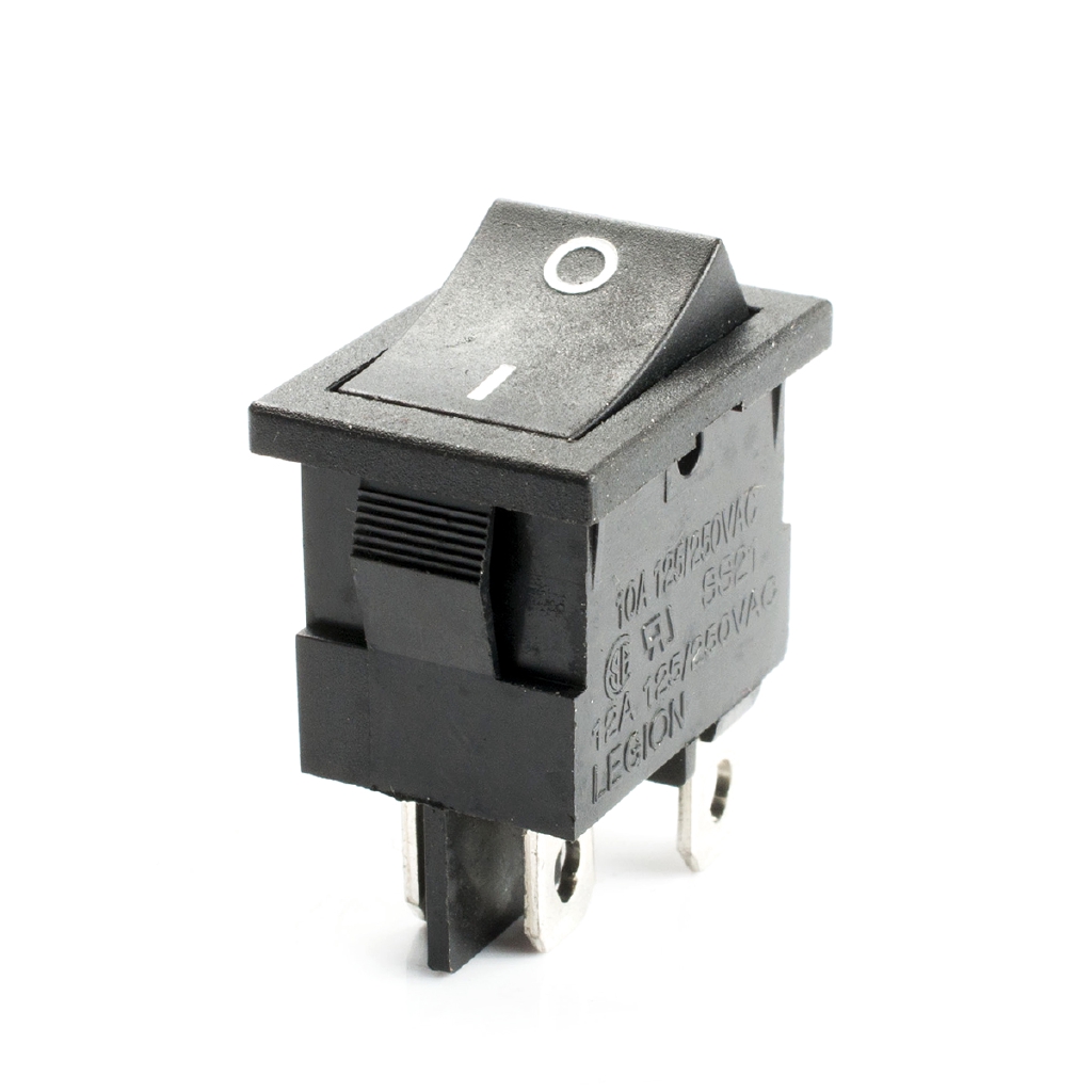1pcs,BLACK Snap-in OFF-ON ROCKER SWITCH 250V 8A,125V 10A | Shopee ...