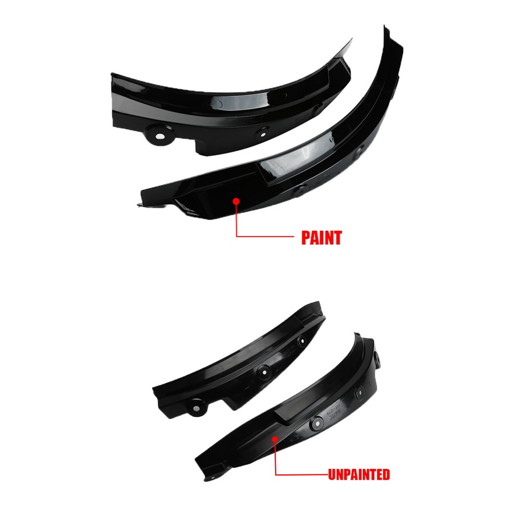 1 Pair Car Mudguards Fender Flare Splash Guards for Volvo XC60 2018