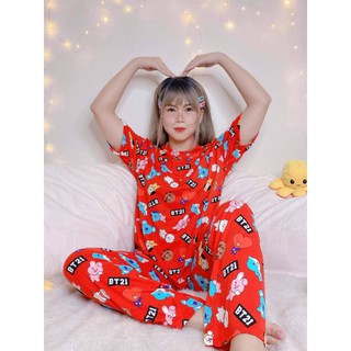 BT21 BTS TERNO PAJAMA SLEEPWEAR COD Shopee Philippines