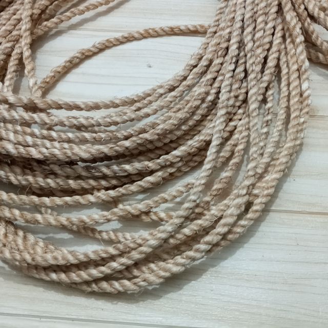 Natural Abaca Rope, Manila Hemp Rope 10mm