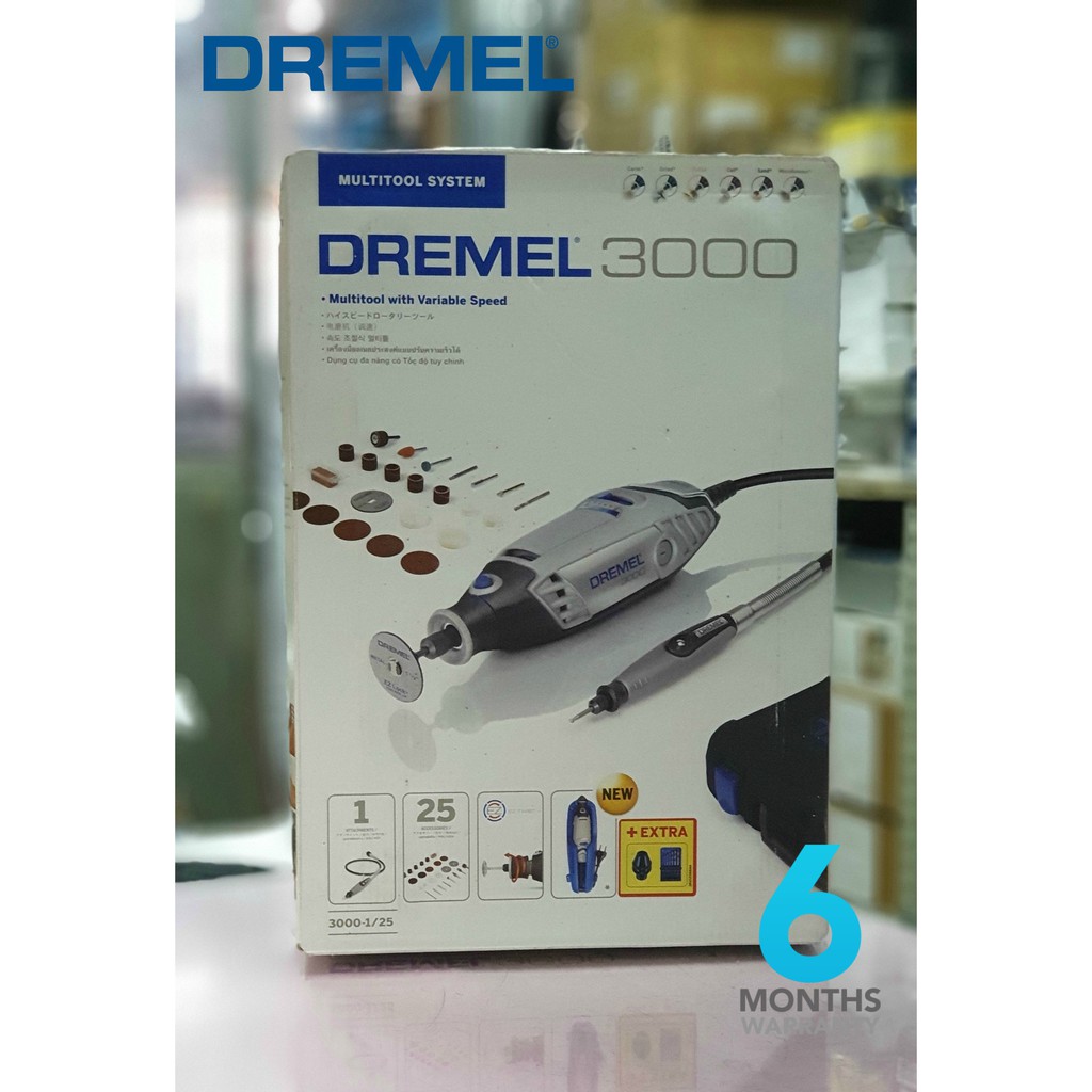 Dremel 3000-1/25 Variable Speed Rotary Tool Kit