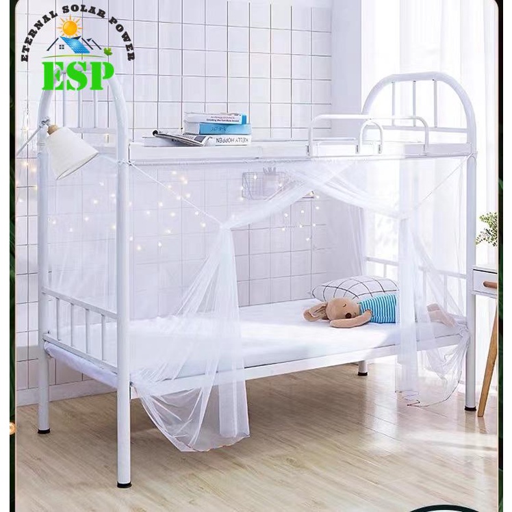 Mengersi Student Bed Canopy Bunk Bed Net Bed Canopy Fly Screen Square