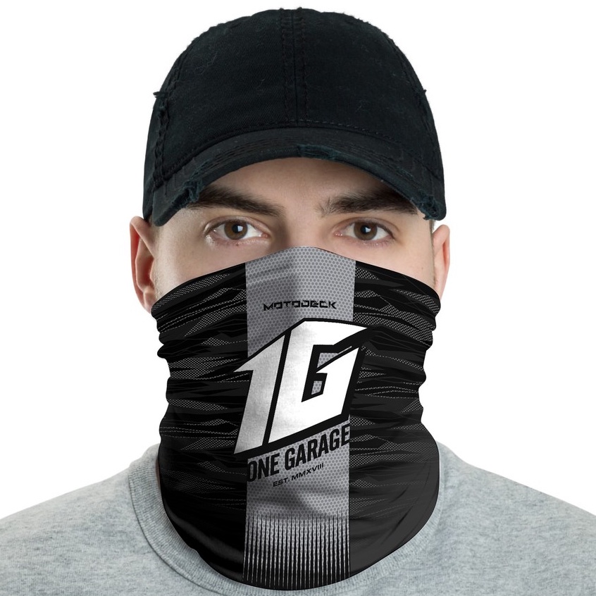 1G Tube Mask full Face One Garage Stealth Design sublimation print ...