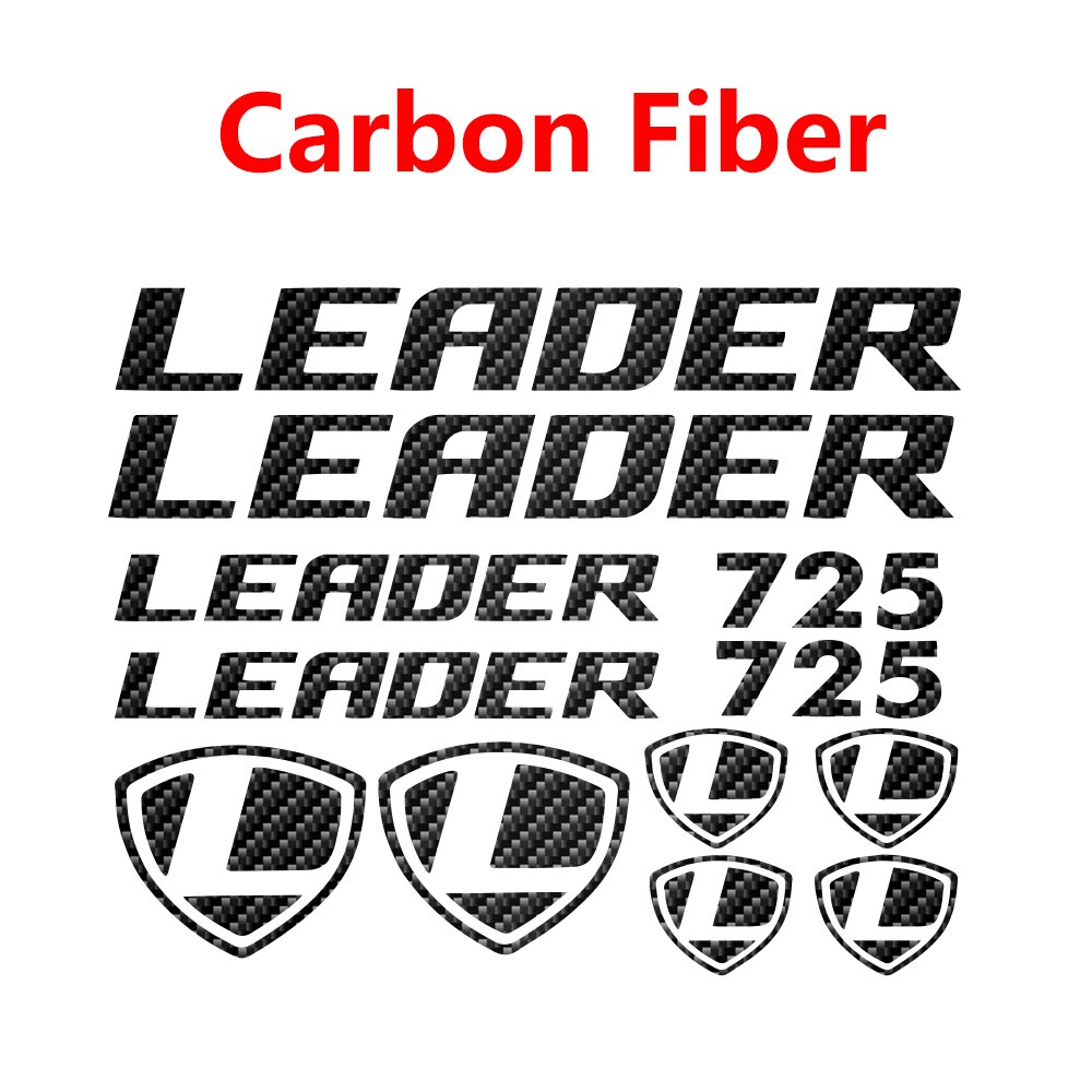 For LEADER 735 Bikes Bicycle Frame MTB BMX Race Road Vinyl Die-Cut ...