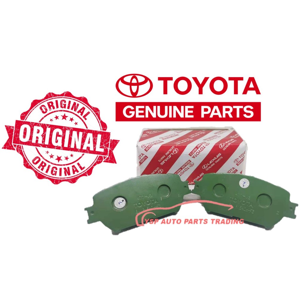 TOYOTA CAMRY ACV30 / WISH ZNE10 - FRONT DEPAN REAR BELAKANG DISC BRAKE ...