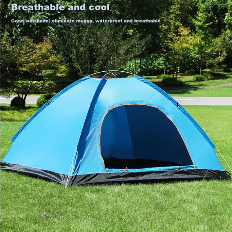 4-5 Person 2m*2m Fully Automatic Tent Outdoor Foldable Camping Auto ...