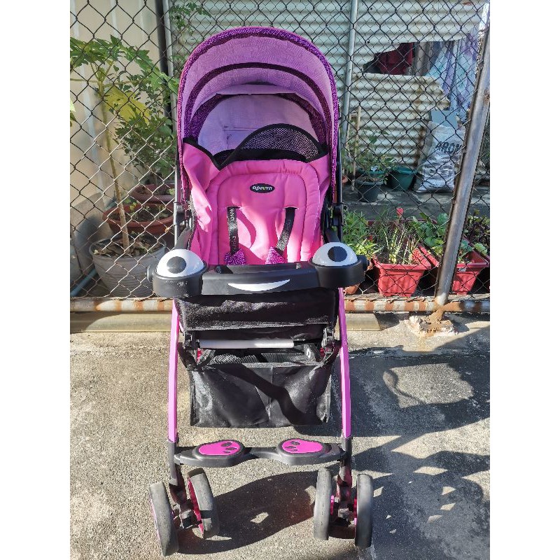 Apruva folding on sale deluxe baby stroller