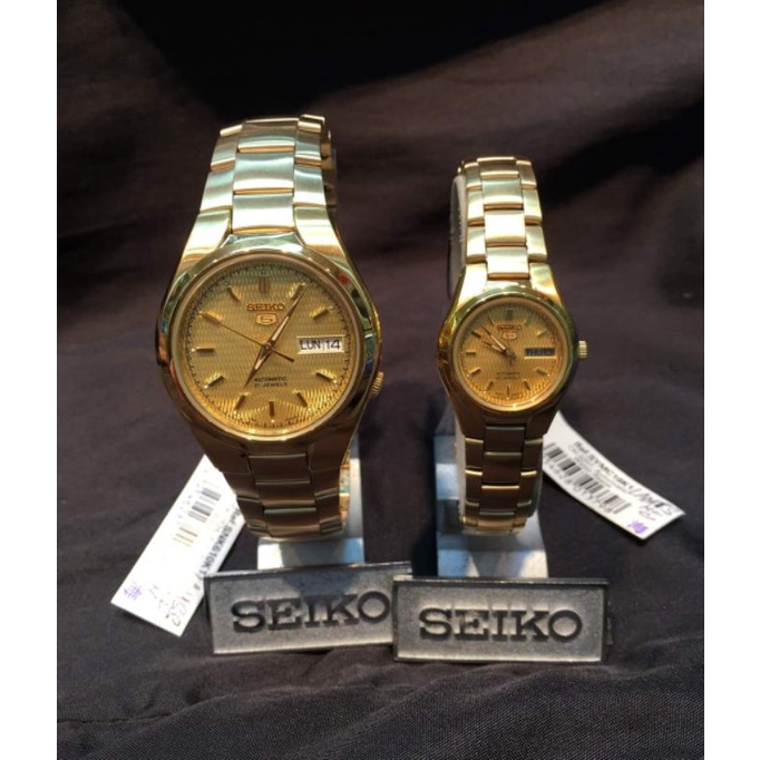 100 ORIGINAL SEIKO 5 WATCH FOR COUPLE (Pawnable) Shopee Philippines