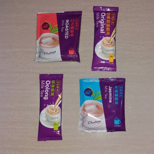 Chatime taiwan / chatime premium milk tea sachet chatime sachet ...