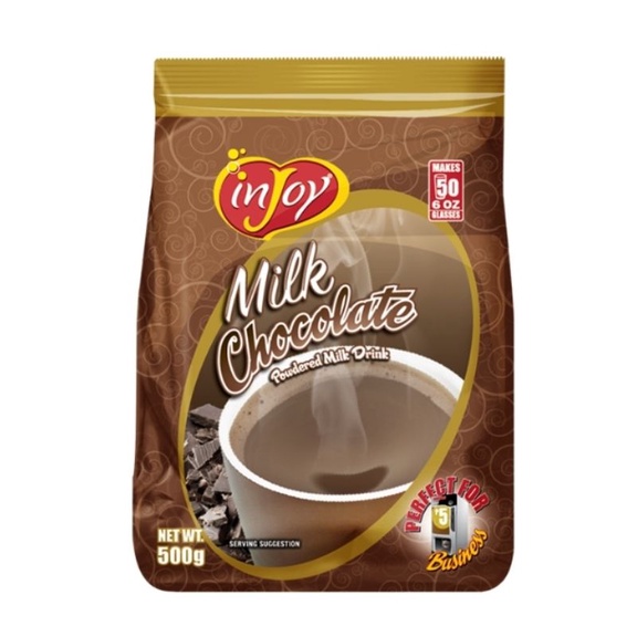 Injoy Milk Chocolate Powder Drink 500g | Shopee Philippines