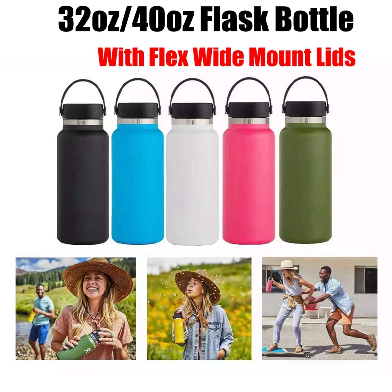 hydro fresh tumbler 32oz/40oz Wide Mount Water Bottle Flask Water