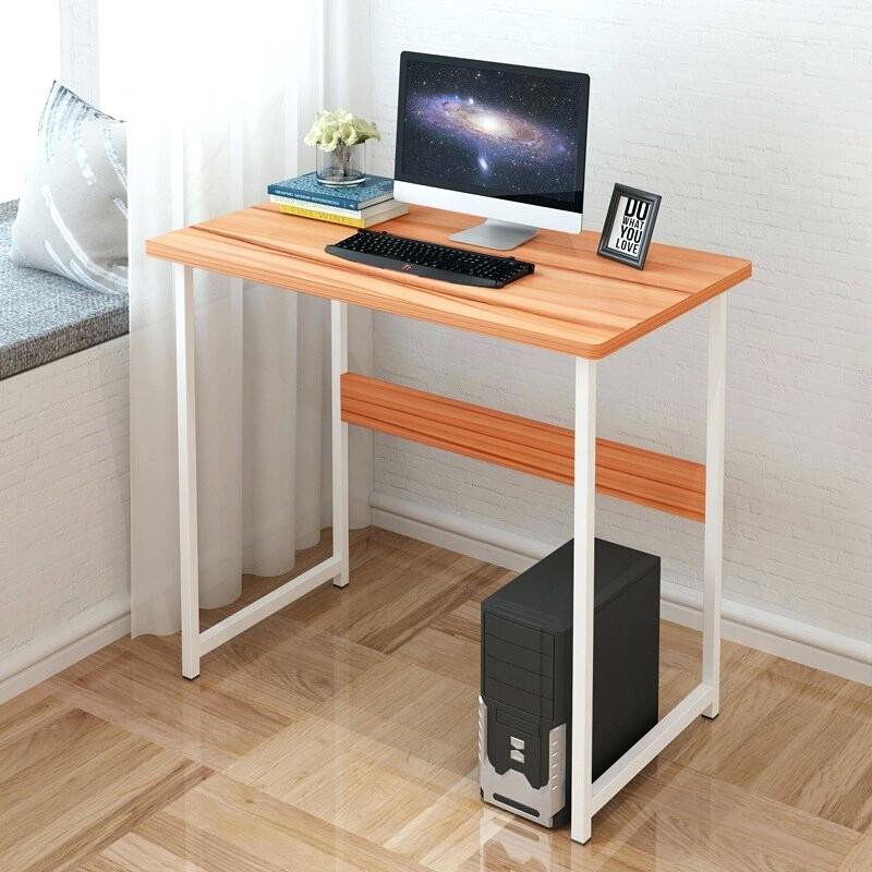 Study table High quality modern minimalist computer desk Solid wood ...