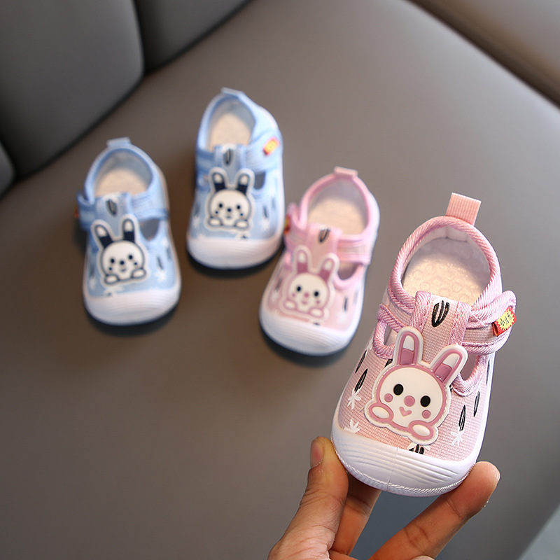 Ready Stock Baby Shoes Cute Rabbit Pattern With Sound Make Sound When ...