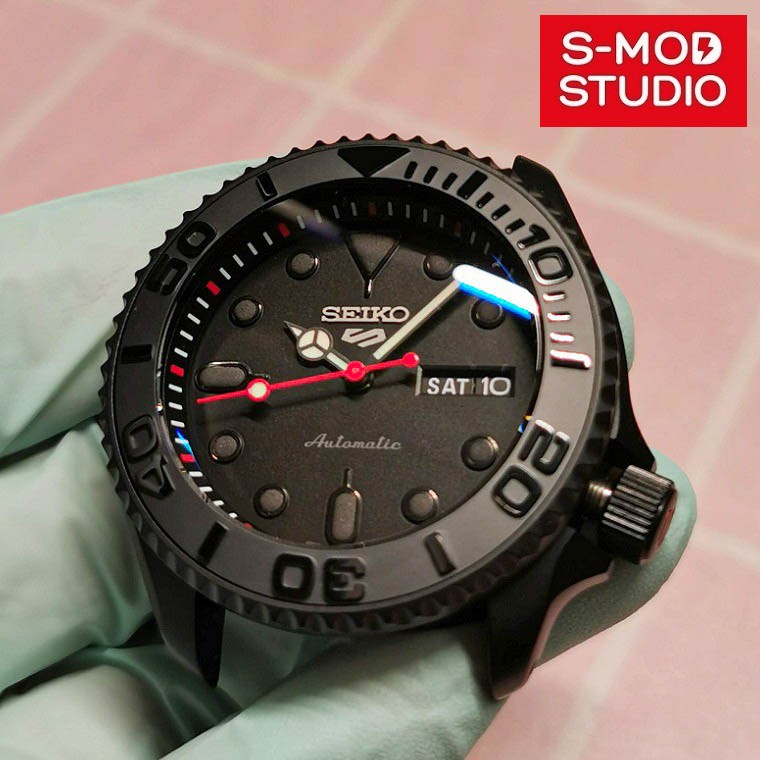 S MOD Seiko Watch Hands Color Long Thunder Seiko Mod