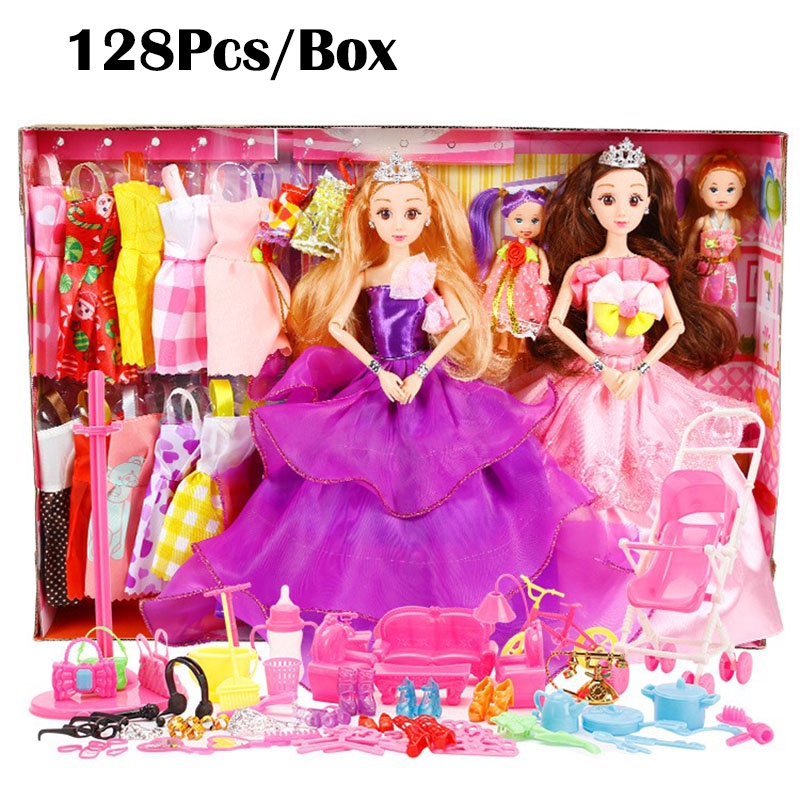 Barbie doll on sale set big