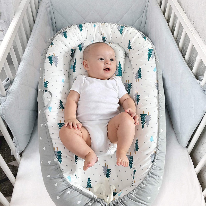Portable baby bed bed removable and washable baby sleeping cot newborn bionic bed baby nest