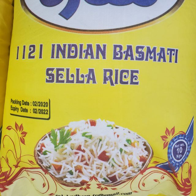 BASMATI SELLA RICE 10KG Shopee Philippines