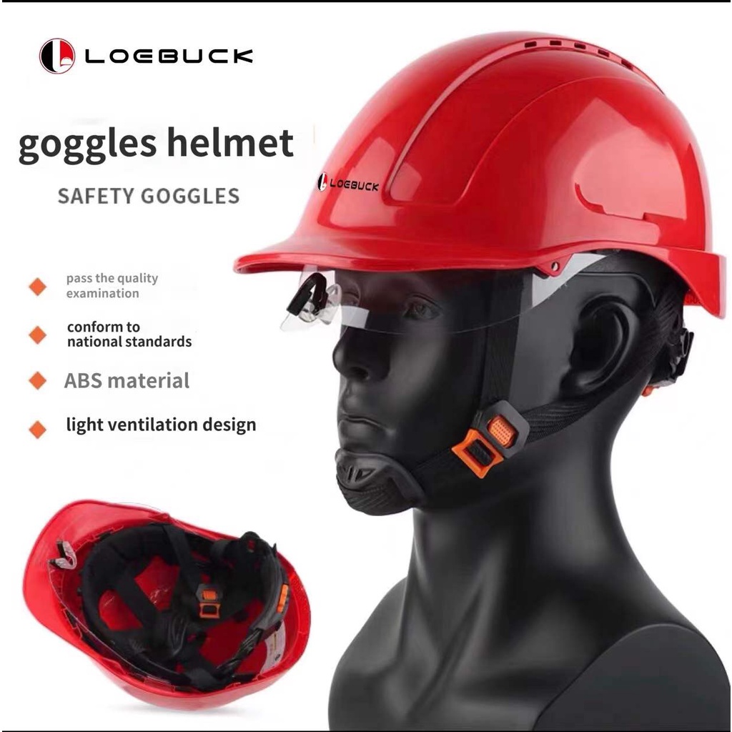 LOEBUCK safety helmet abs site workers anti-collision safety helmet ...