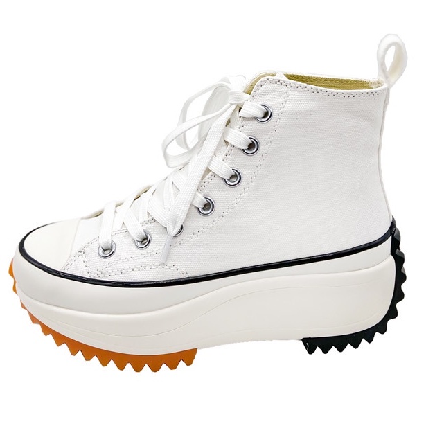 Queen New High Cut Sneakers Chunky Sole Rubber Shoes For Women | Shopee ...