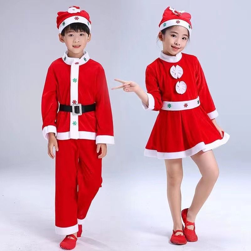 Christmas Set Santa Claus for kids(3-14yrs old) | Shopee Philippines