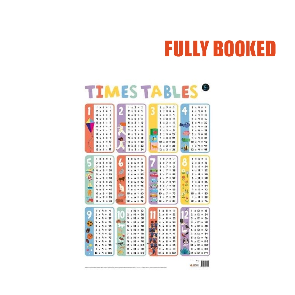 Wall Chart: Times Tables | Shopee Philippines
