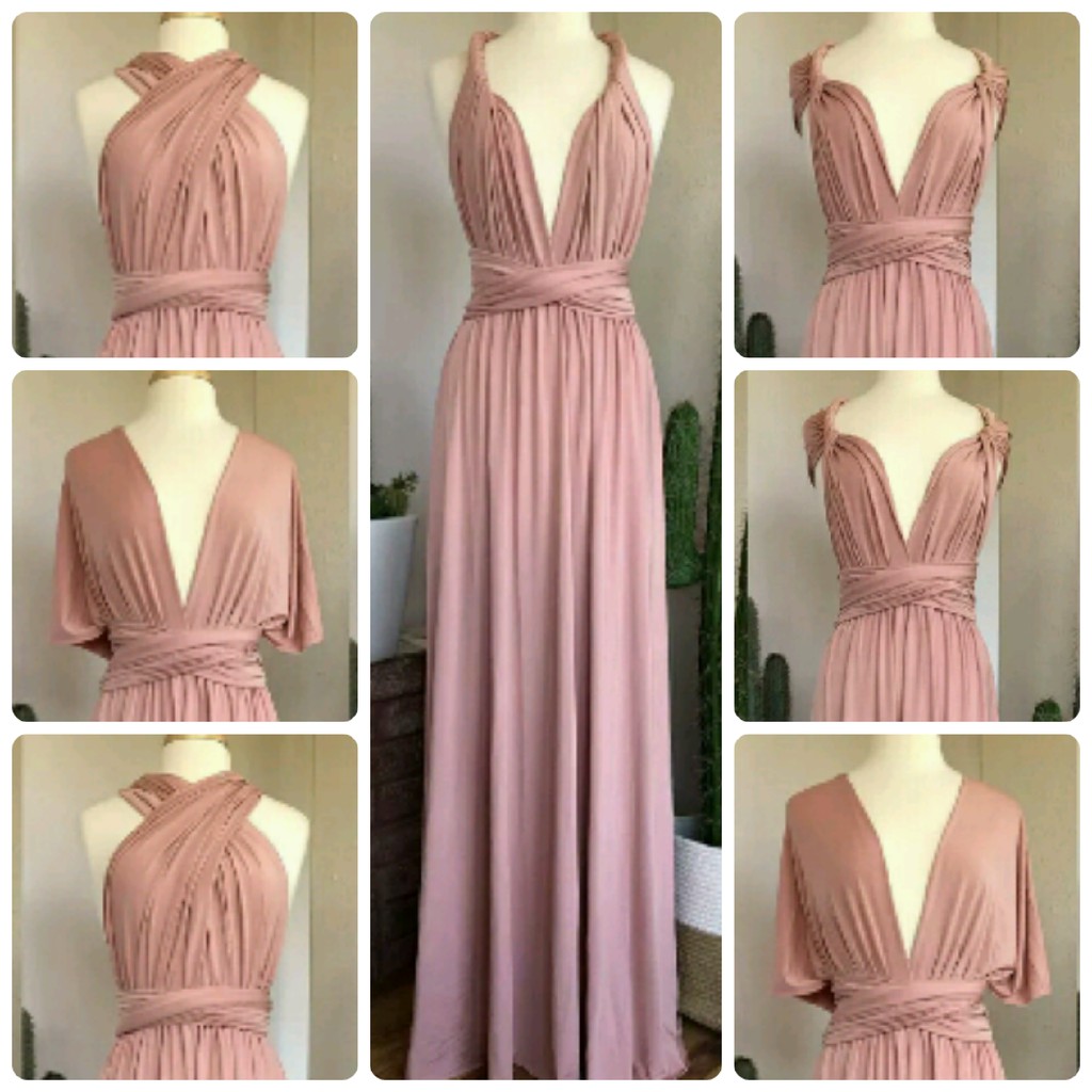 Old rose infinity dress best sale