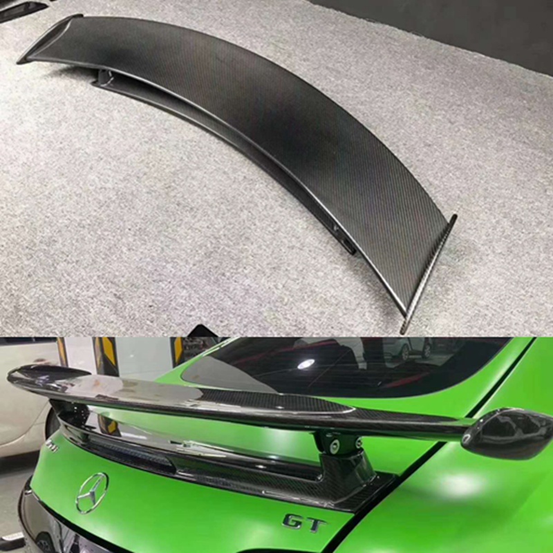 Carbon Fiber Spoilers Wing Lip Spoiler For Mercedes-Benz AMG GT GTS GTR ...