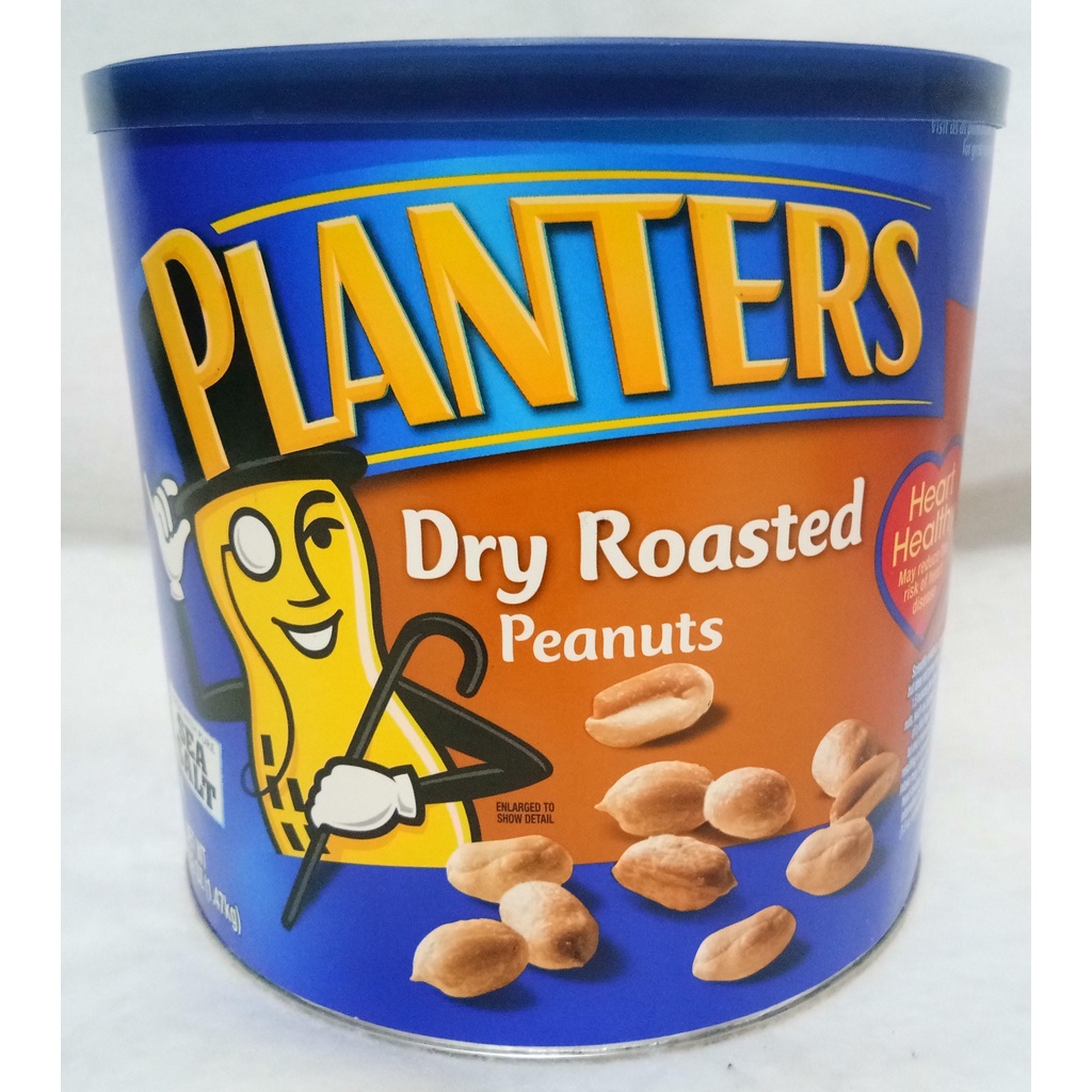 PLANTERS DRY ROASTED PEANUTS (1.47kg) tea drink Shopee Philippines
