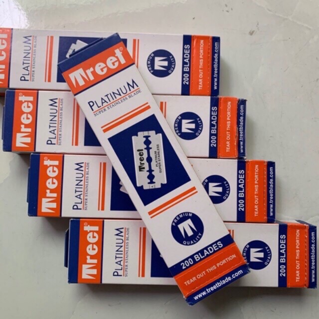 Treet razor 200 blades | Shopee Philippines
