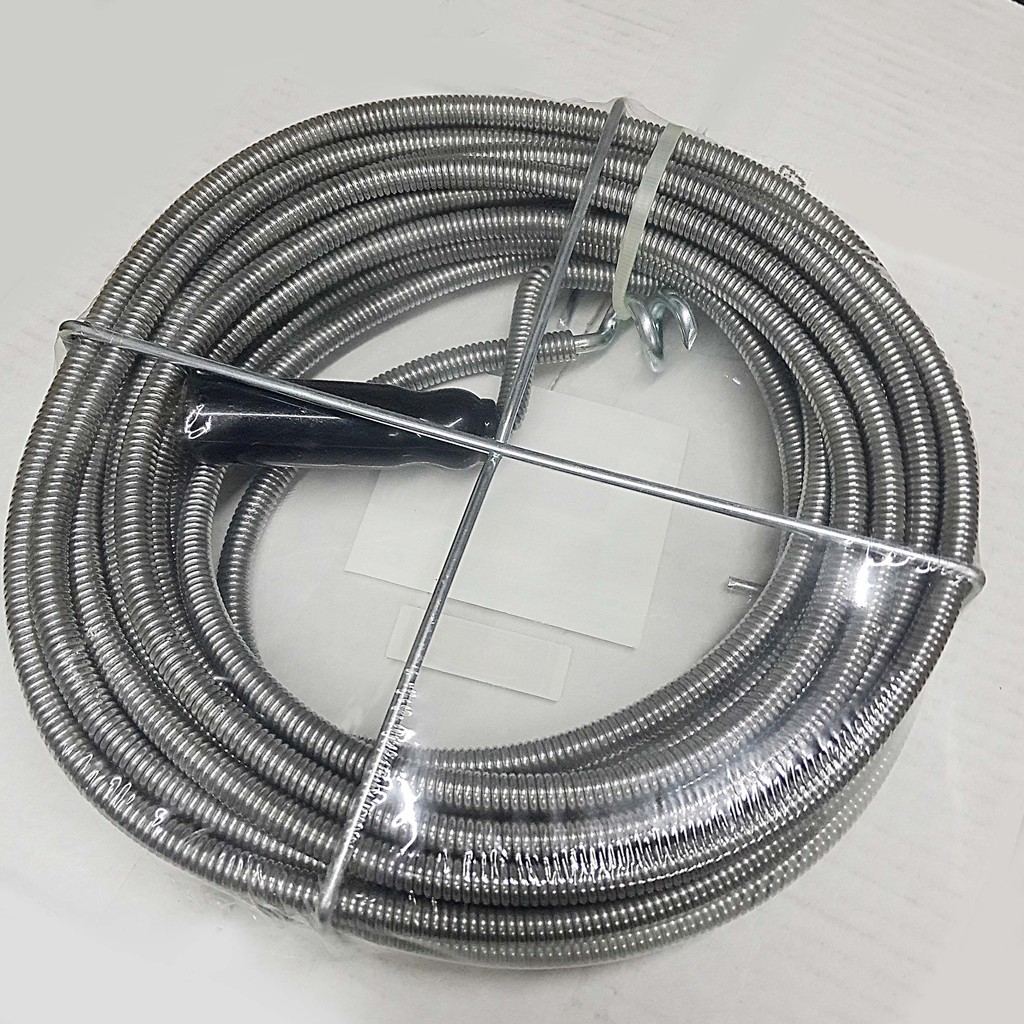 BlackHawk Drain Auger (Spiral) 3/8 inch x 10 Meters | Spiral Pipe ...