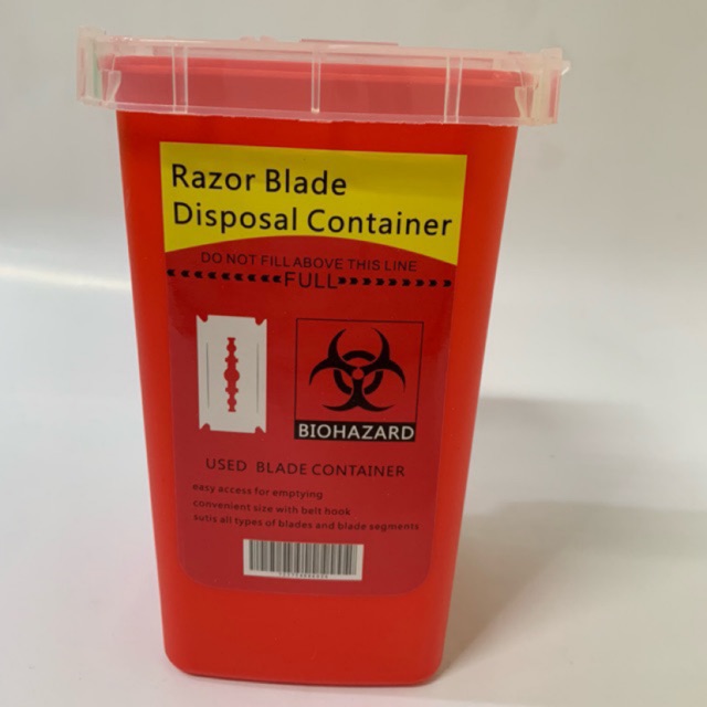 Razor Blade Disposable Container | Shopee Philippines