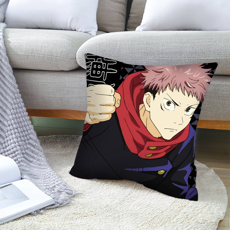 Ready Stock】Anime Jujutsu Kaisen Sukuna Cosplay Pillow Case Hug Body ...