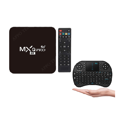 【Limited Time Sale】MXQ PRO 5G 4K TV Box 8+128 Android Smart tv box+ I8 ...