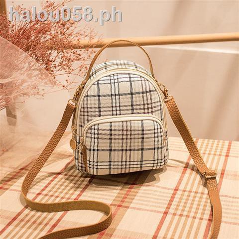 Mini Bag Trend hit 2020 fashion color case grain backpack printed multi functional shoulder his laptop bags Shopee Philippines