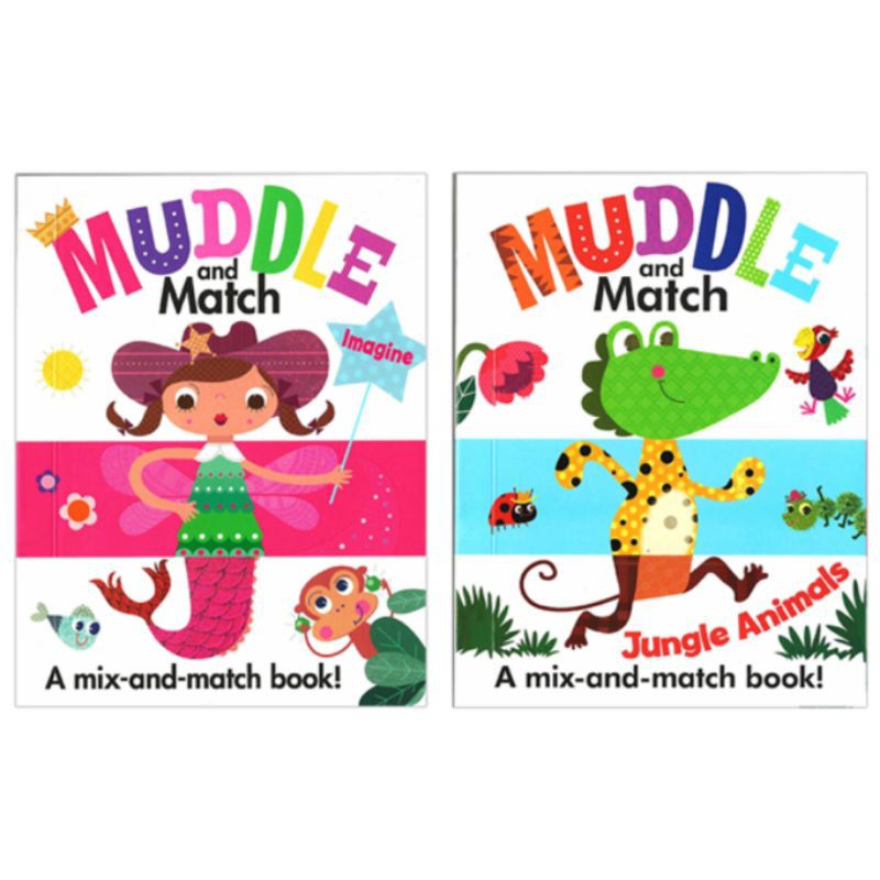 Muddle and Match Board Book Story Book | Shopee Philippines