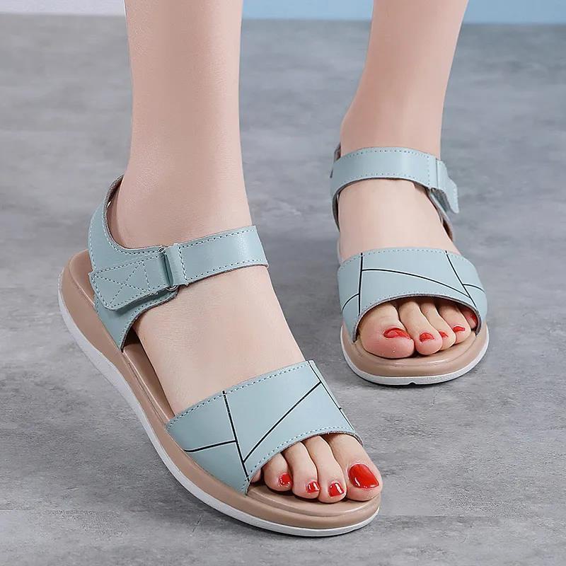 COD Cln Sandals Hiking Gimi Flat Formal For Woman korean flat